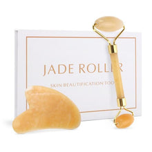 Lade das Bild in den Galerie-Viewer, Beauty Set with Gua Sha and Facial Roller
