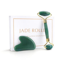 Lade das Bild in den Galerie-Viewer, Beauty Set with Gua Sha and Facial Roller
